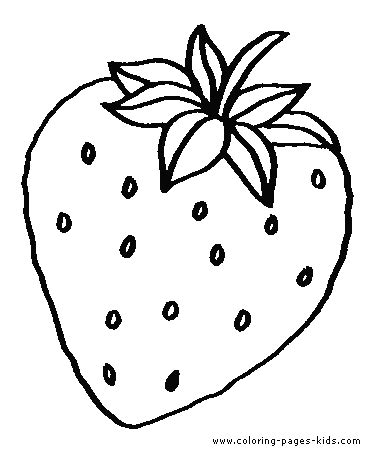 coloring pages printable strawberry coloring pages printable