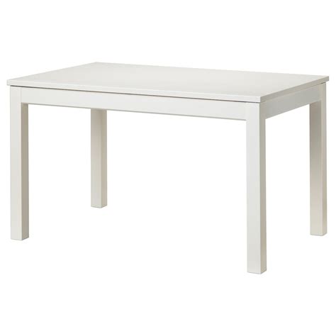 uitschuifbare tafel laneberg wit  cm ikea