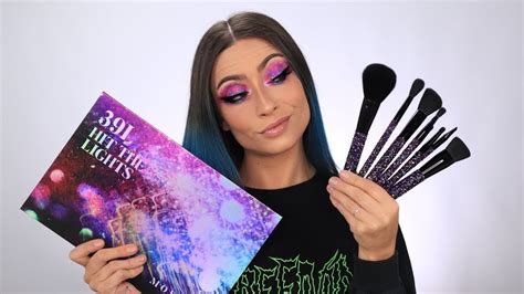 new morphe electric nights holiday collection 2019 creative cliche