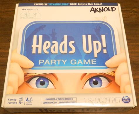 heads  party game review  rules geeky hobbies