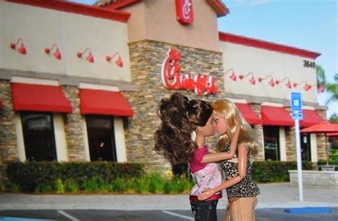 pda at chick fil a gay rights supporters hold kiss in protests pbs