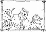 Splinter Coloring Pages sketch template