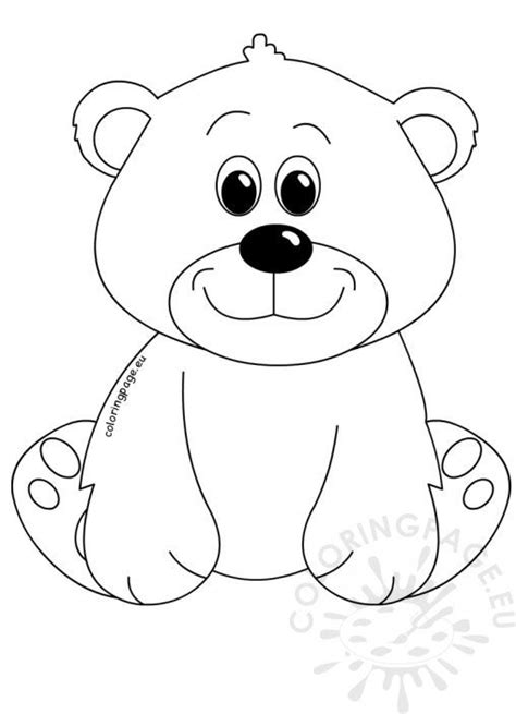 bears page  coloring page