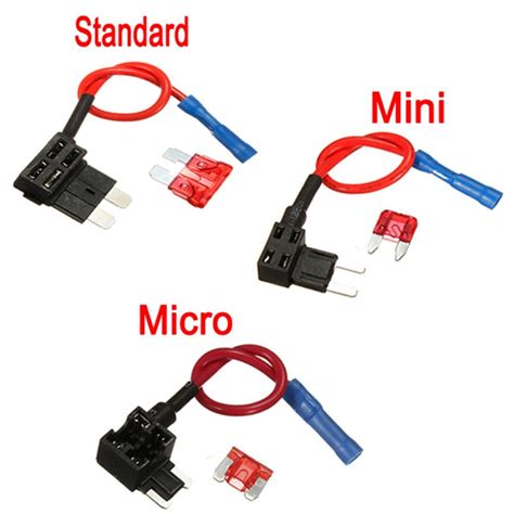 car add  circuit standardminimicro blade fuse boxes holder