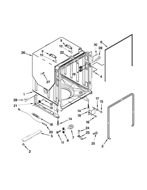 kenmore elite dishwasher model  parts manual reviewmotorsco