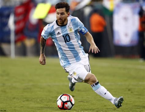 Lionel Messi In Argentina Football Team Fifa World Cup