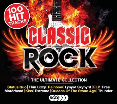 Various Artists Classic Rock The Ultimate Collection Cd Box Set 5