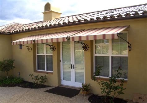 fabric window awnings overhead door