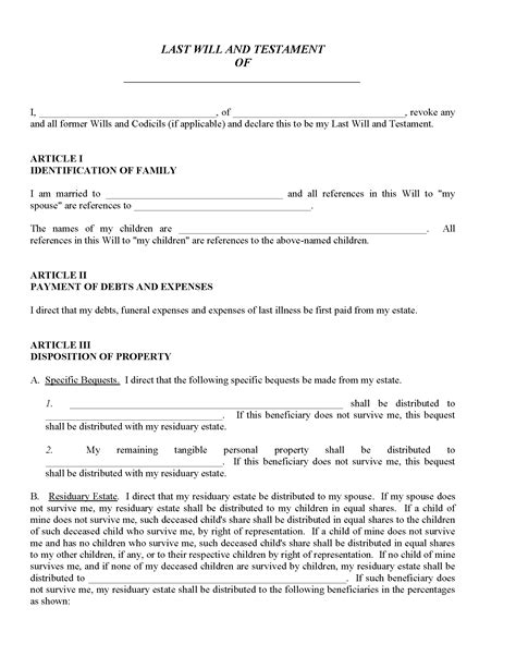 template  printable legal forms