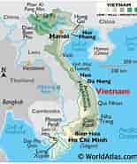 Billedresultat for World Dansk Regional Asien Vietnam. størrelse: 155 x 185. Kilde: www.worldatlas.com