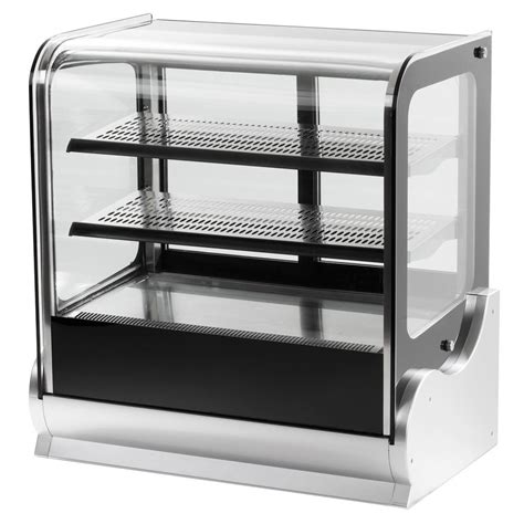 Vollrath 40867 60 Cubed Glass Heated Countertop Display