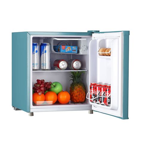 kepooman cuft compact refrigerator classic retro refrigerator single door mini