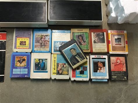portable  track player  collection   track tapes craig schmalz auctions