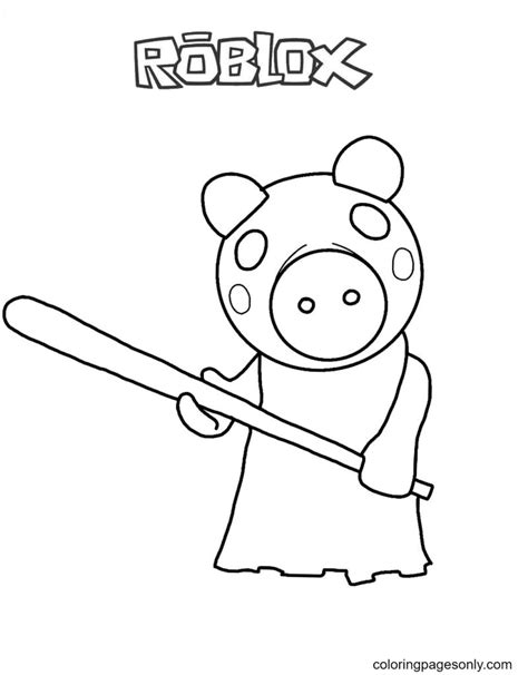 memory piggy roblox coloring pages piggy coloring pages coloring