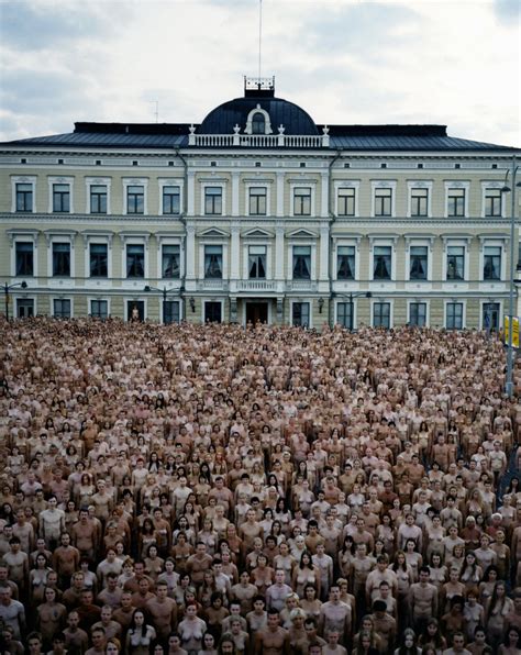skv to pr tunick s naked art project for the lowry the drum