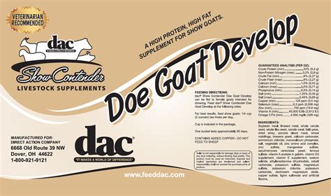 dac equine  livestock health  nutrition products    world  difference