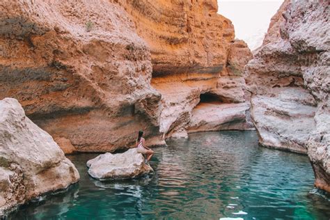 tip visit wadi shab  oman      traveldicted