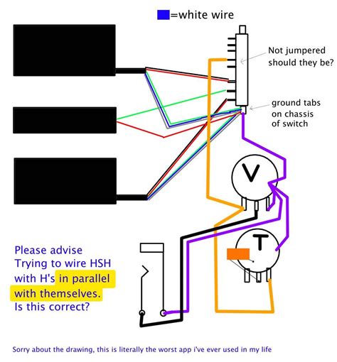 question     hell   time wiring  pickups