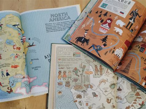 beautiful maps books  atlases   kids interested  geography intentional homeschooling