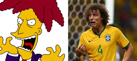 Simpsons Football Lookalikes Luiz Suarez As Cletus And