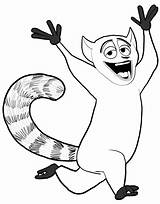 Madagascar King Julian Penguins Draw Drawing Easy Pages Coloring Cartoon Step Movie Drawinghowtodraw Drawings Finished Steps Bw Lemur Mort Network sketch template