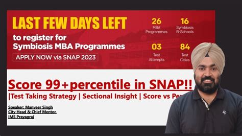 How To Score A 99 Percentile In Snap Test Taking Score Vs