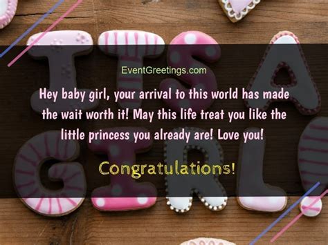 baby girl wishes quotes  congratulation messages