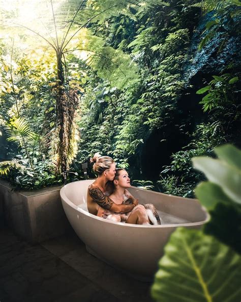 bali jungle bath lesbian couple cute lesbian couples lesbian