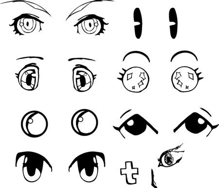 pixeyde vector anime augen als  anime auge  eye
