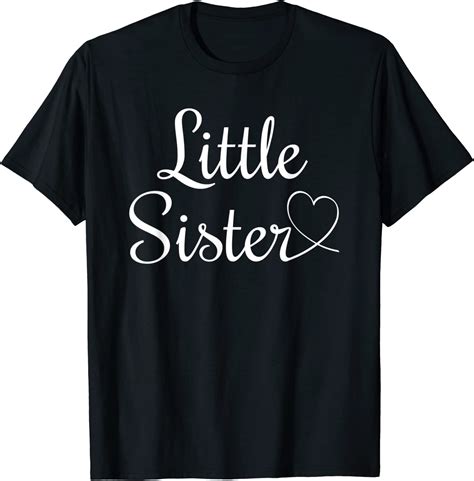 i love my little sister cute little sister t shirt uk fashion