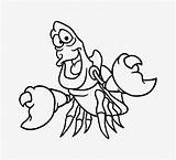 Sebastian Crab Draw Mermaid Drawing Easy Outline Clipart Mermaids Sketch Clipartmag Nicepng Clip Transparent sketch template