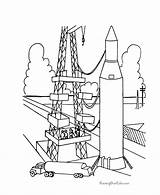 Coloring Pages Space Rocket Color Printable Ship Kids Print Popular Coloringhome Help sketch template