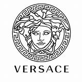 Versace Logo Font Symbol Fonts Medusa Drawing Logos Head References Gucci Greek Radiant Tattoo Brand Fashion Gold Gianni Mean Does sketch template