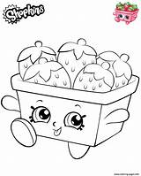 Shopkins Strawberries Shopkin sketch template