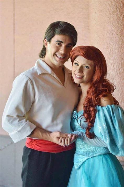 video little mermaid characters ariel and prince eric make a