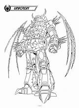 Transformers Supreme Omega Pages Coloring Ark Template sketch template