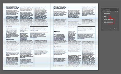 change space  text paragraphs  indesign graphic