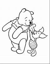 Pooh Coloring Pages Winnie Piglet Baby Whinney Cute Printable Getcolorings Incredible Color Getdrawings sketch template