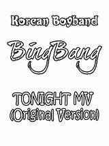 Coloring Pages Boyband Korean sketch template