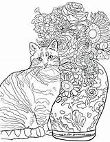 Cat Pages Mouse Coloring Mice Getcolorings Getdrawings sketch template