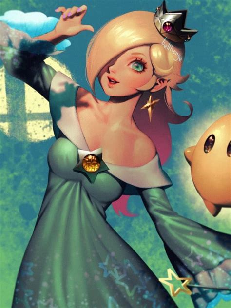 Ssbu Rosalina By Bellhenge On Deviantart Super Smash Bros Wii Fit