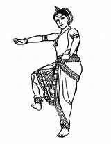 Danse Inde Indienne Facile Tanzen Tanz Danseuse Ballo Editable Performing Ausmalbild Magnifique Hugo Folklorico Hugolescargot Danseuses Spectacle sketch template