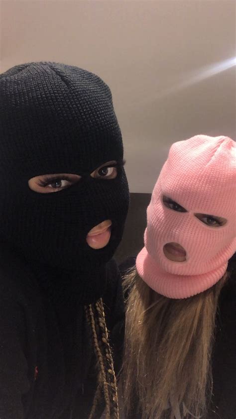 ski masks gangster girl ski girl mask girl