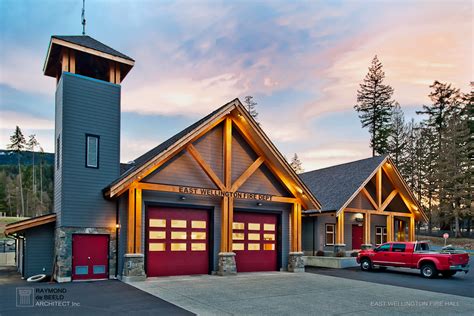 east wellington fire hall nanaimo raymond de beeld architect nanaimo