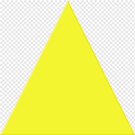 yellow triangle clip art