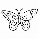 Papillon Coloring Designlooter Gratuit Coloriage Imprimer sketch template