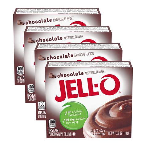 jell  chocolate instant pudding mix  oz box pack  walmartcom