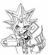 Coloring Pages Magician Dark Getcolorings Yugioh sketch template