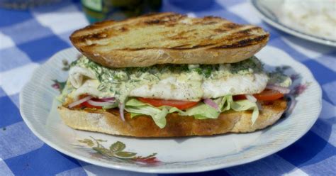club sandwich jammie fish  seafood quiche sandwiches snacks recipes panini lis