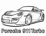 Coloring Porsche Pages 911 Turbo Popular Library Clipart Coloringhome sketch template